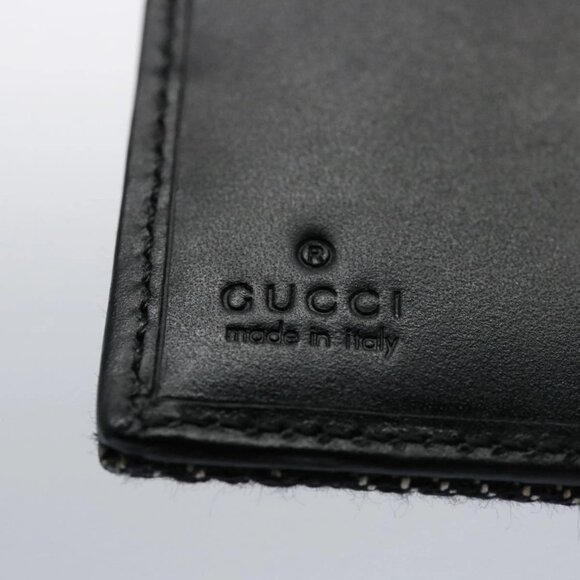 GUCCI GG Canvas Jackie Wallet Navy 05474 Auth - Picture 13 of 15
